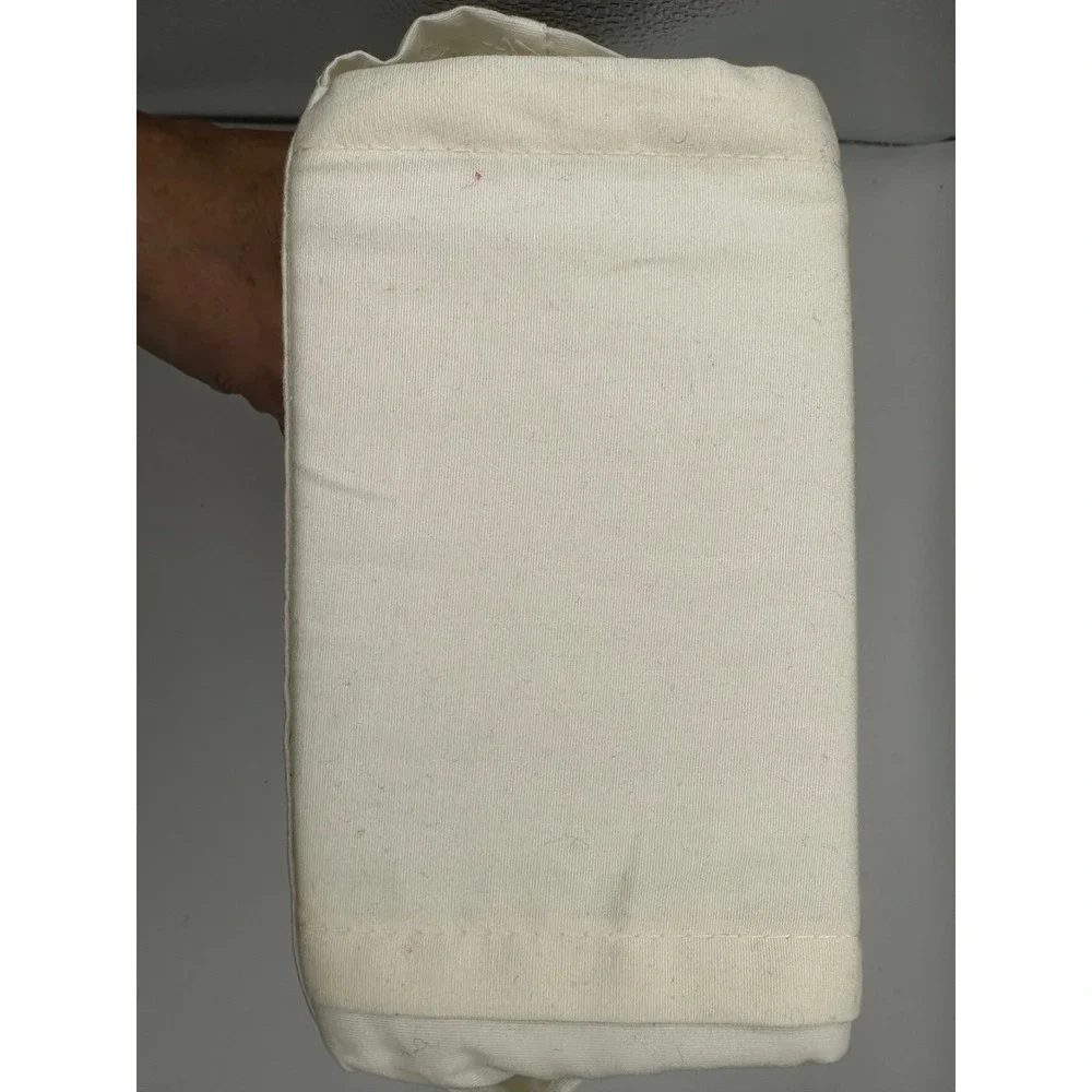 Target Ultra Soft Fitted Sheet Twin White 100% Cotton 18in Deep Pocket 2012